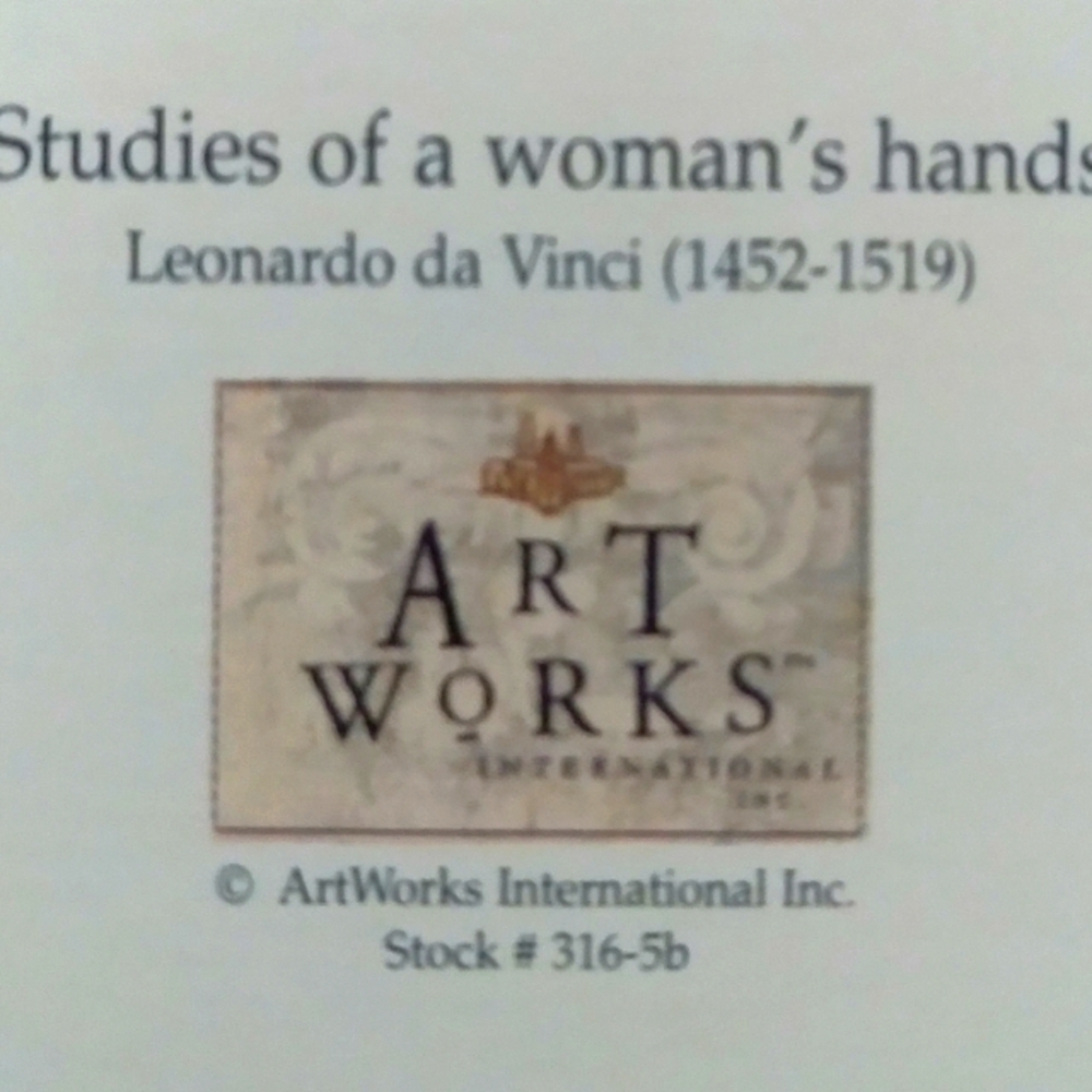 30 Note/Greeting Cards w/Envelopes Leonardo da Vinci - Picture 5 of 8